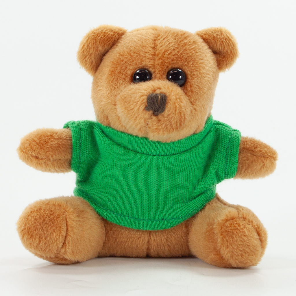 10cm Mini Beanie Bear - Brown - Image 20