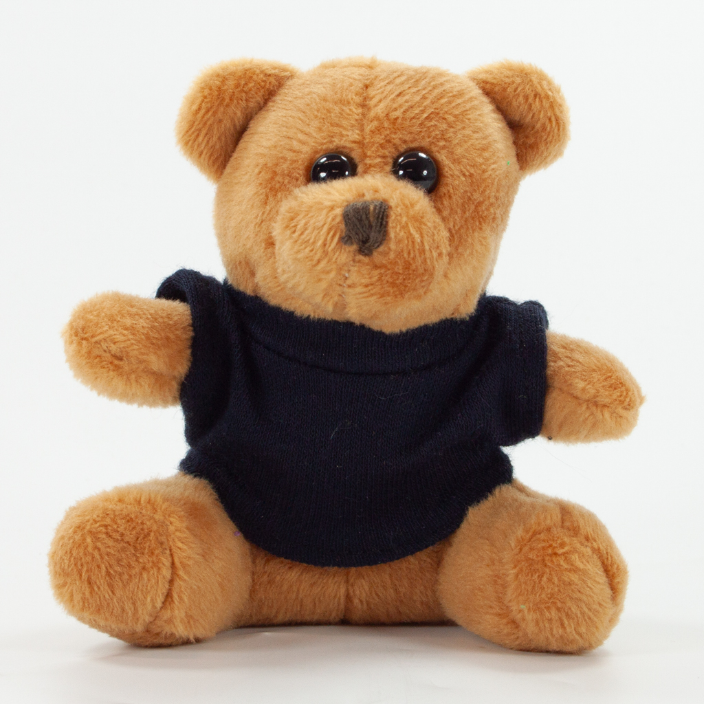 10cm Mini Beanie Bear - Brown - Image 21