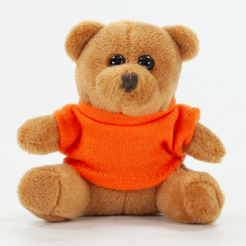 10cm Mini Beanie Bear - Brown - Image 22