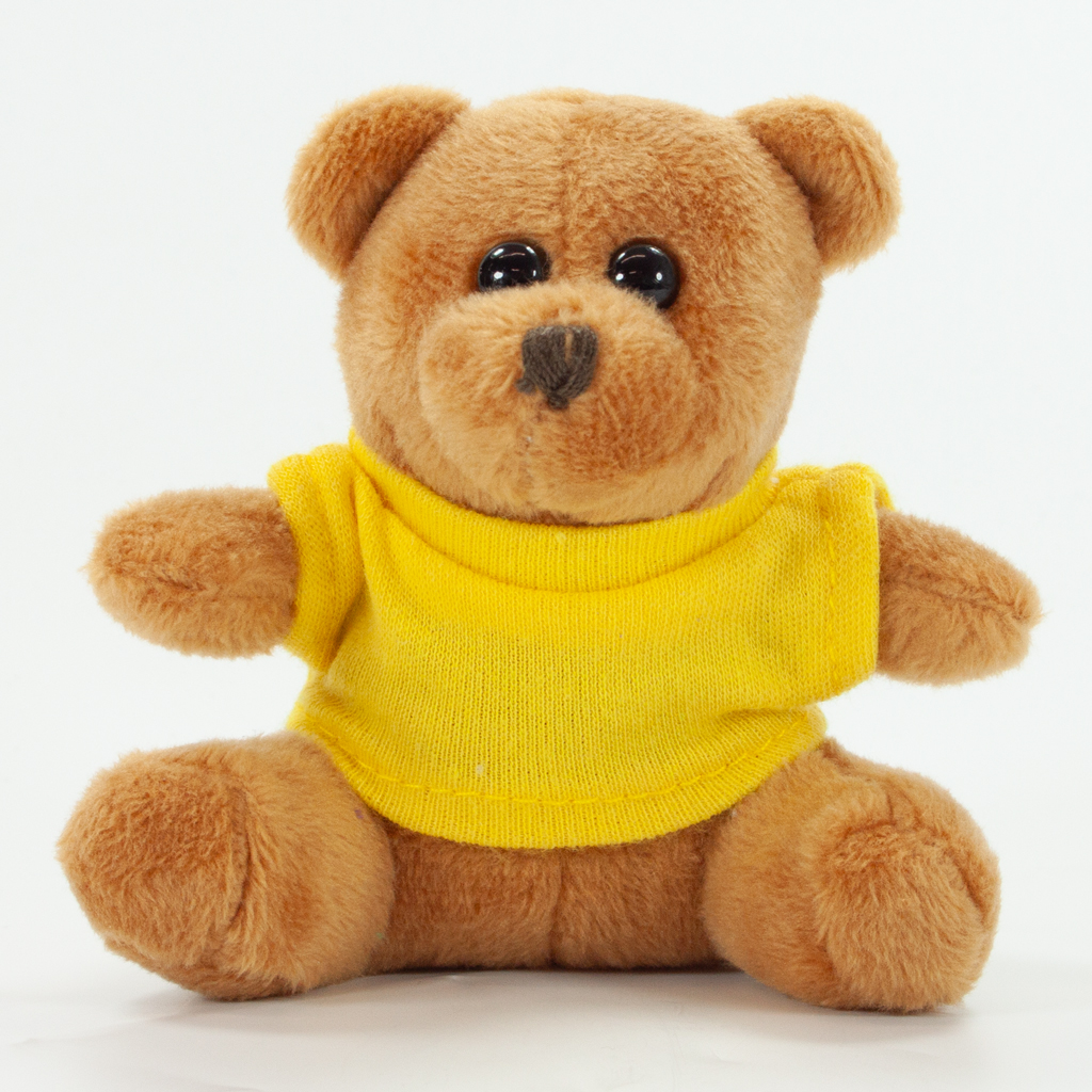 10cm Mini Beanie Bear - Brown - Image 18