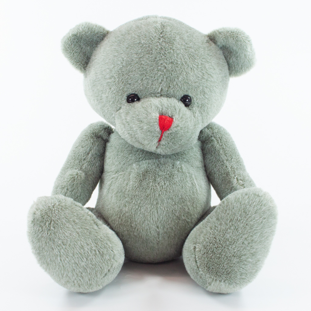 25cm Red Nose Bear