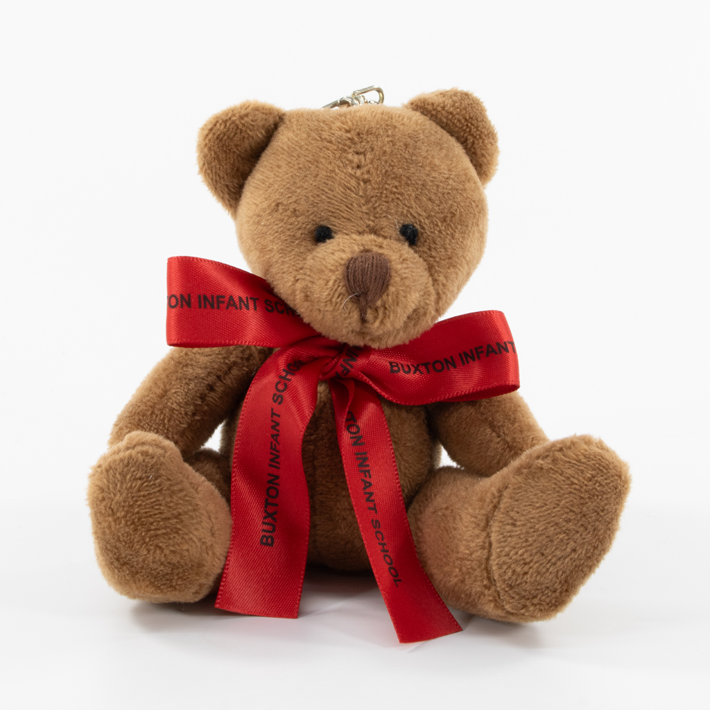 9cm Taylor Keyring Bear - Brown - Image 12