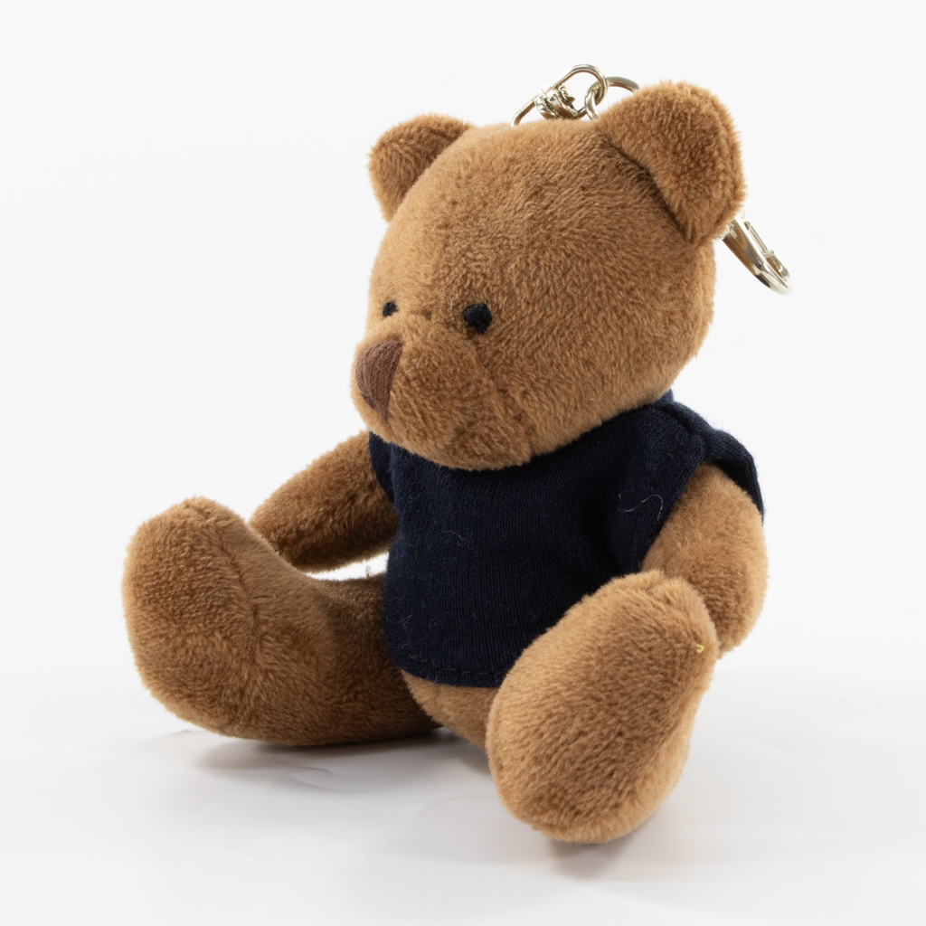 9cm Taylor Keyring Bear - Brown - Image 30