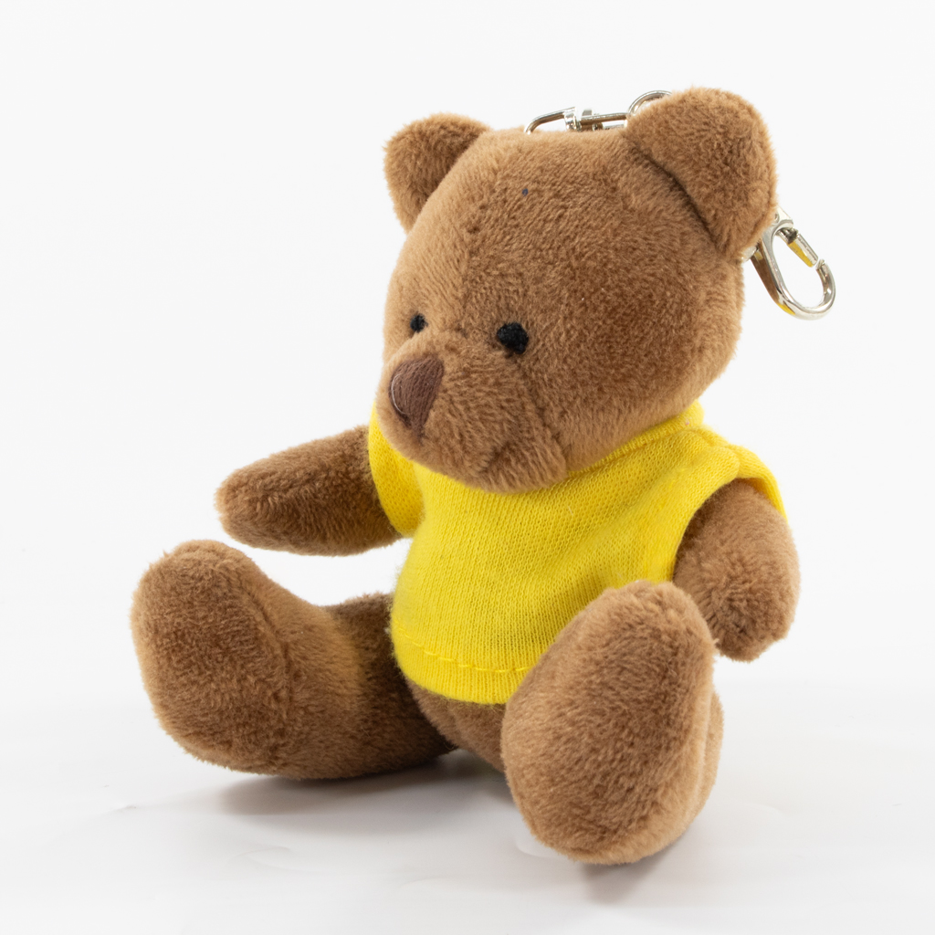 9cm Taylor Keyring Bear - Brown - Image 21