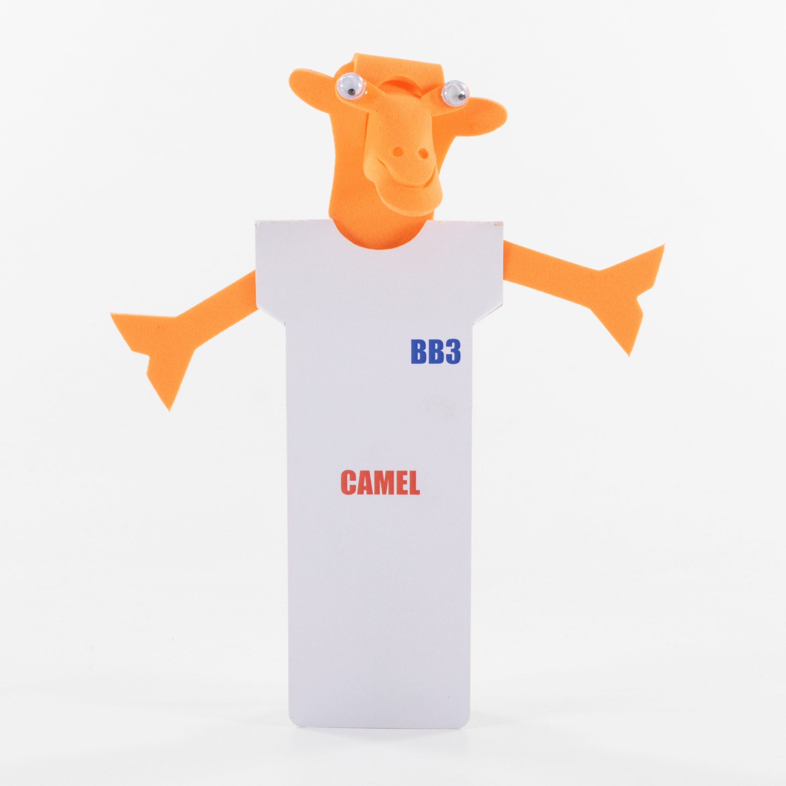 BB3 3D character Bookmark - Camel