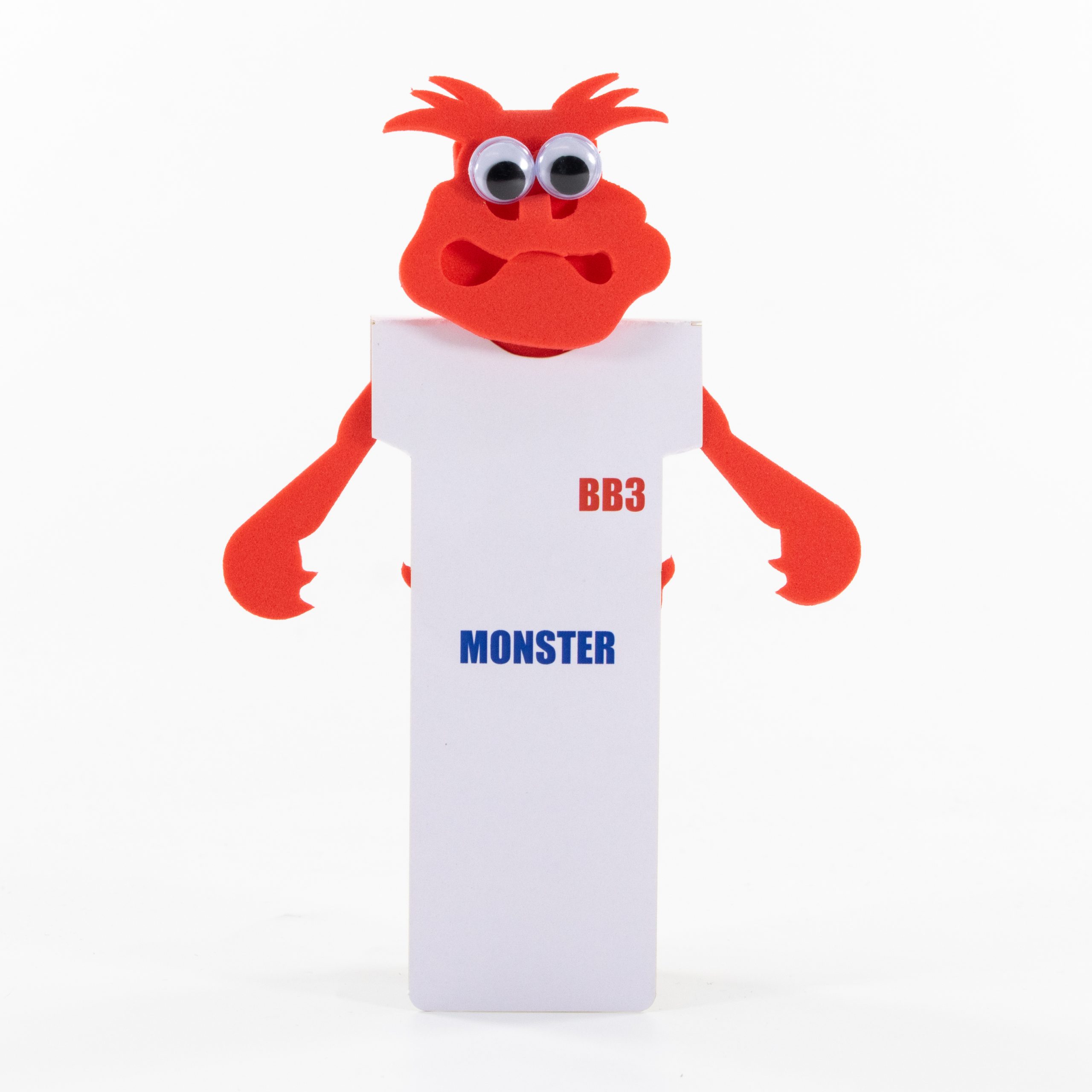 BB3 3D character Bookmark - Monster