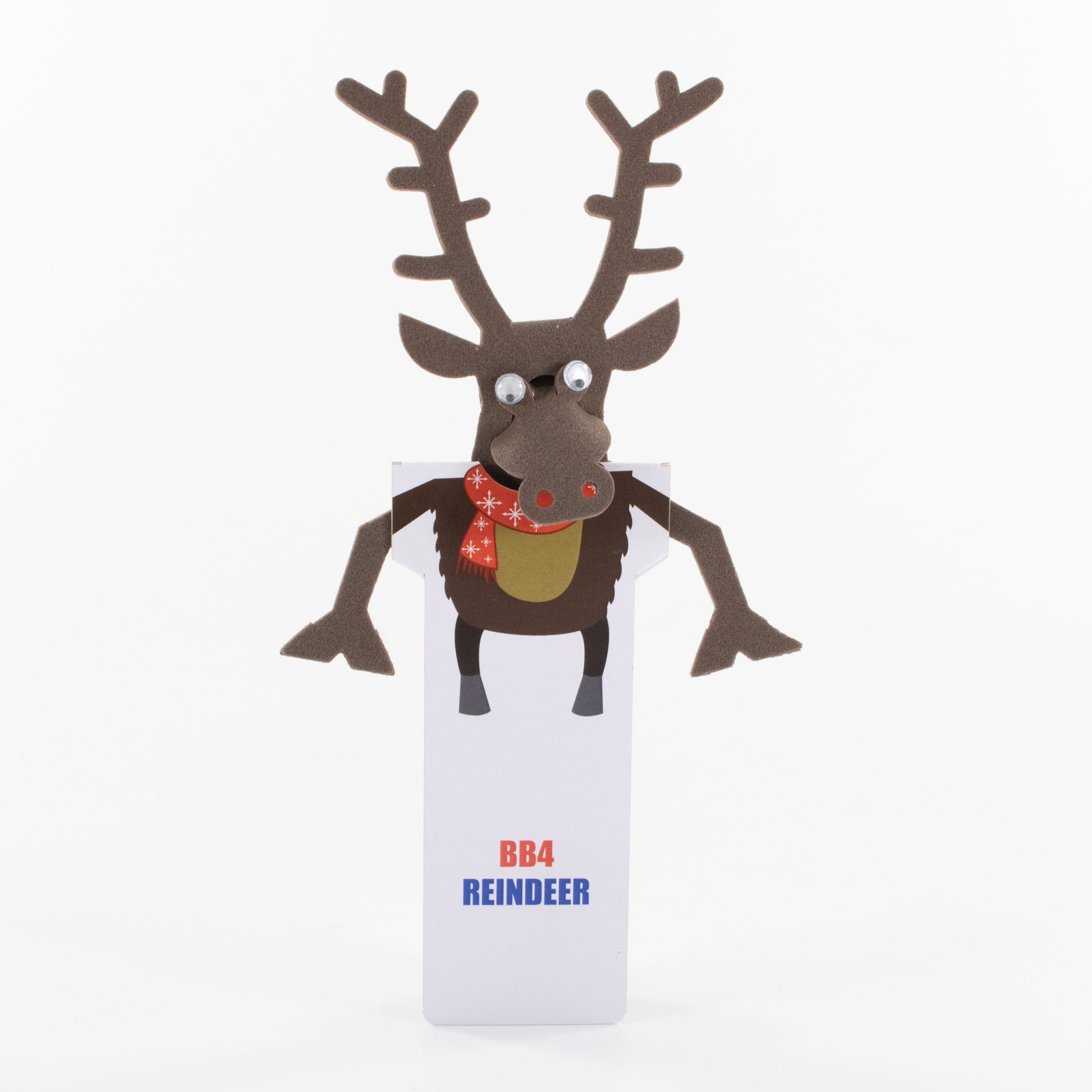 BB4 3D character Bookmark – Reindeer