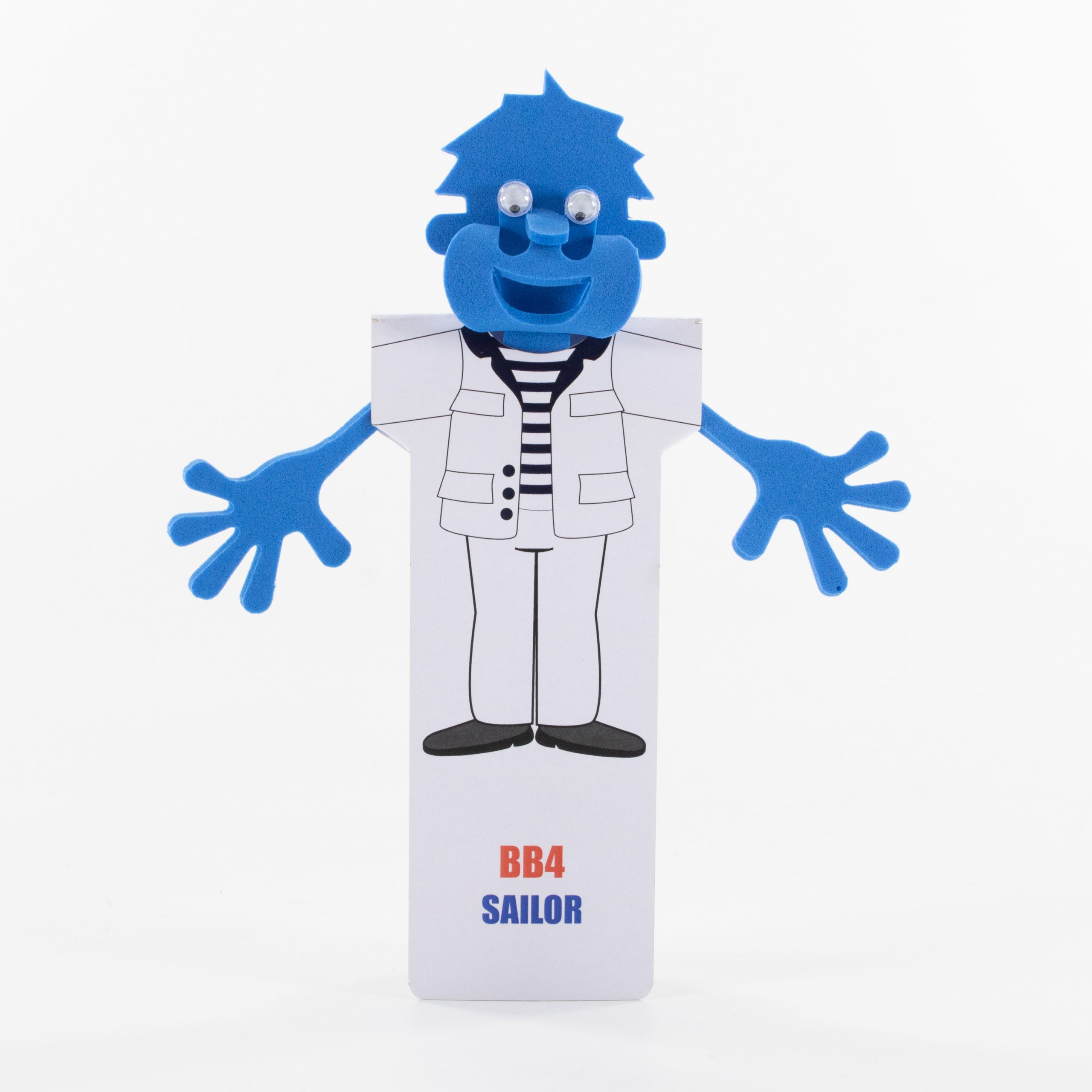 BB4 3D character Bookmark – Sailor