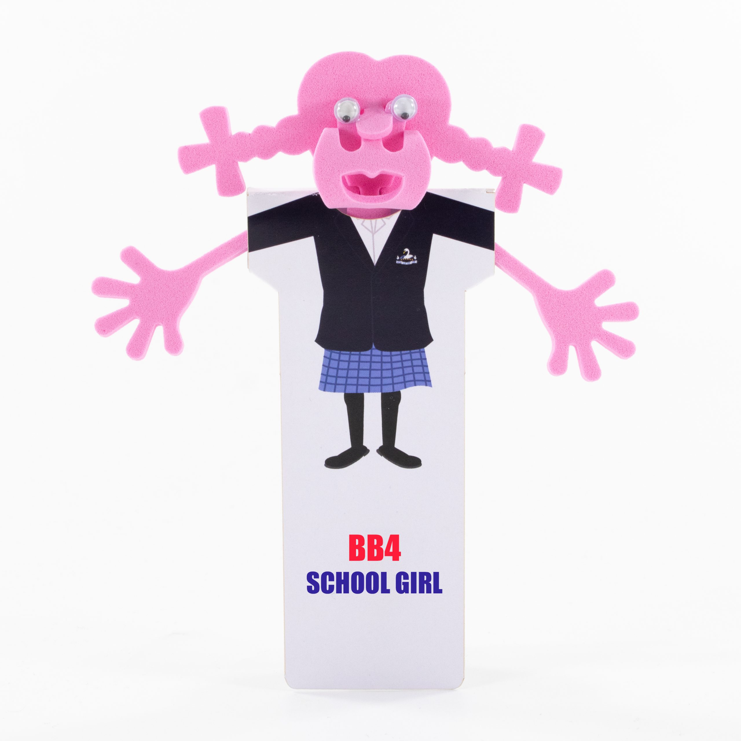 BB4 3D character Bookmark – School Girl