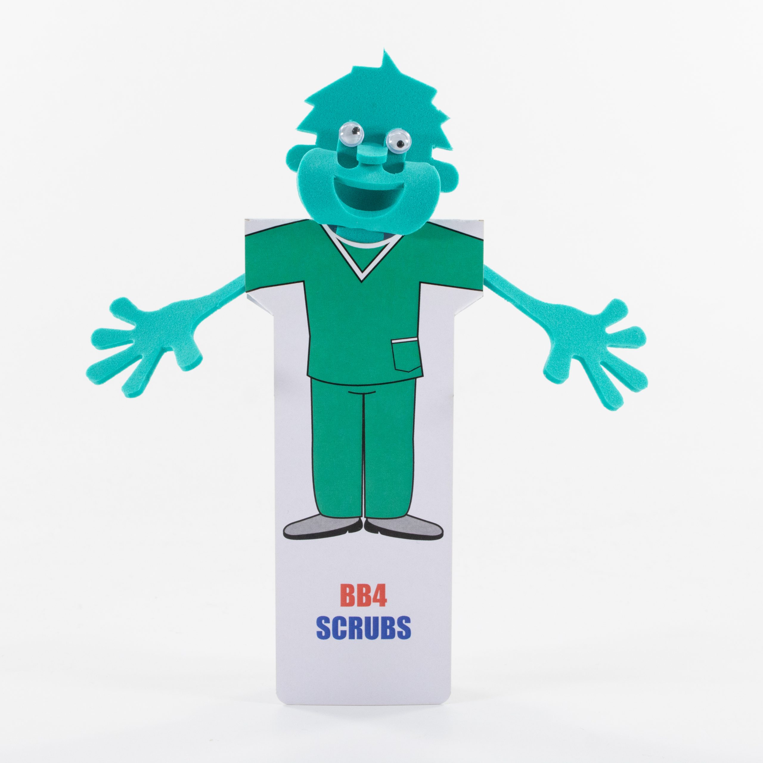 BB4 3D character Bookmark – Scrubs