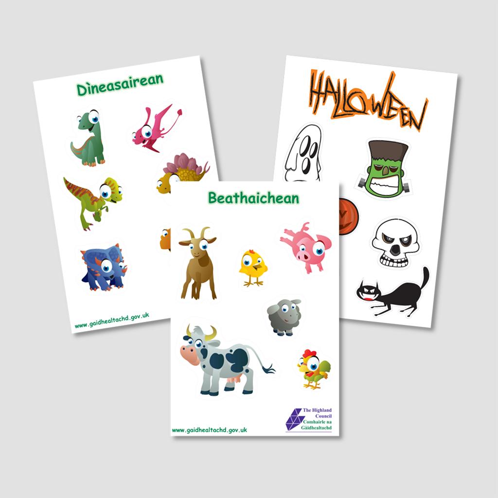 Bespoke stickers
