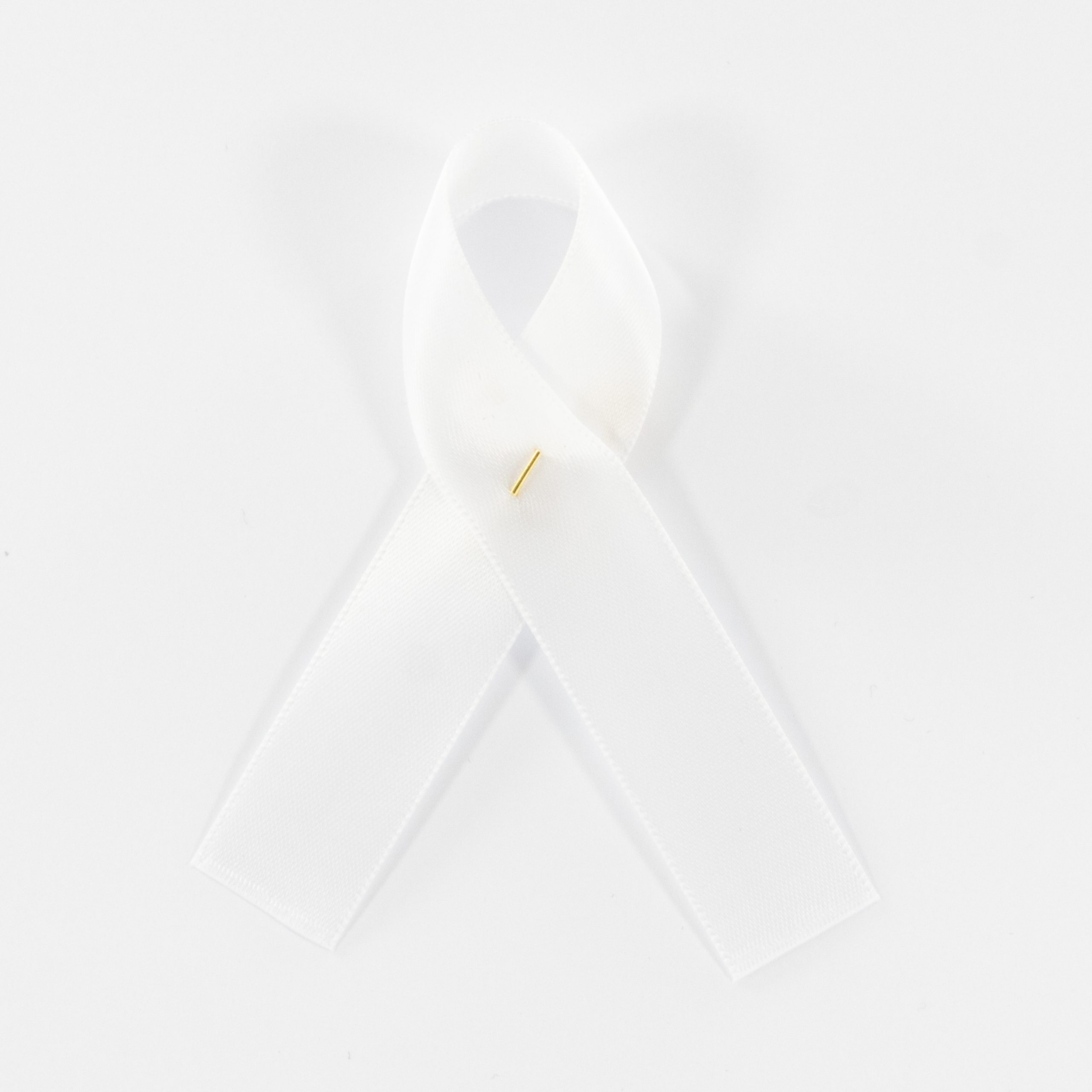Satin Campaign Ribbon - White 910 - Image 2