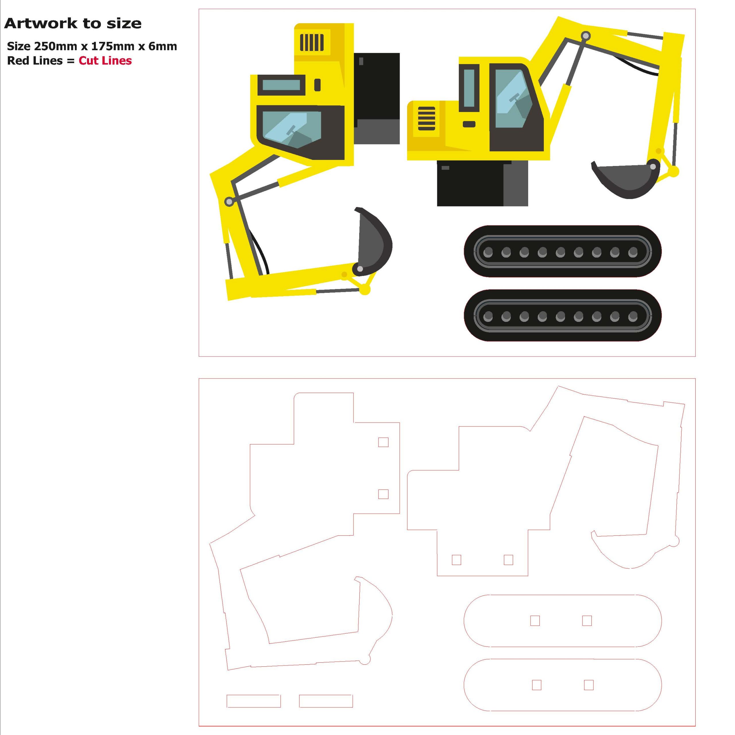 3D Foam Excavator - Digger - Image 8