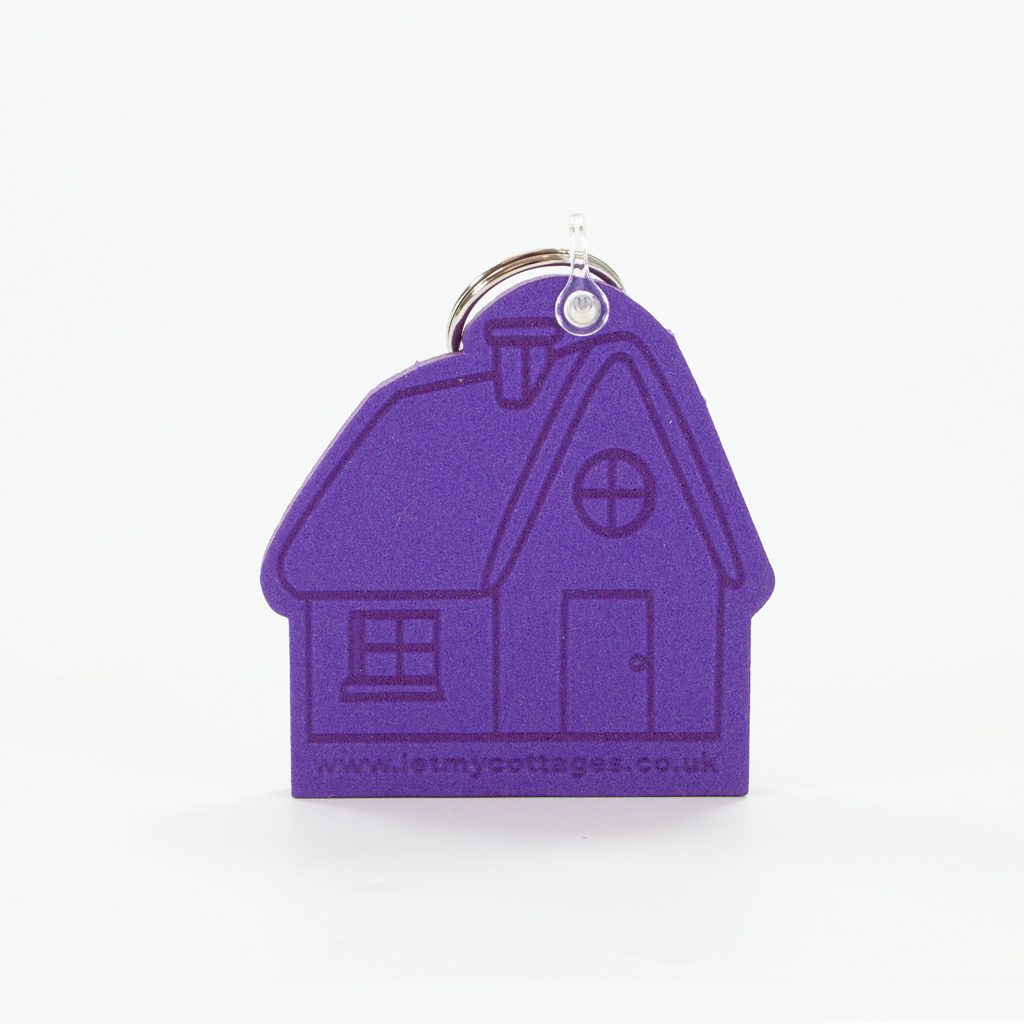Foam Embossed Keyrings - Image 4